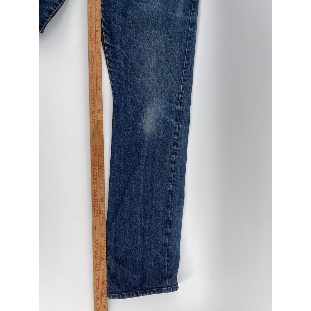 RRL Double RL Ralph Lauren Selvedge Jeans 34x32 Slim Fit Made in USA - Picture 14 of 16
